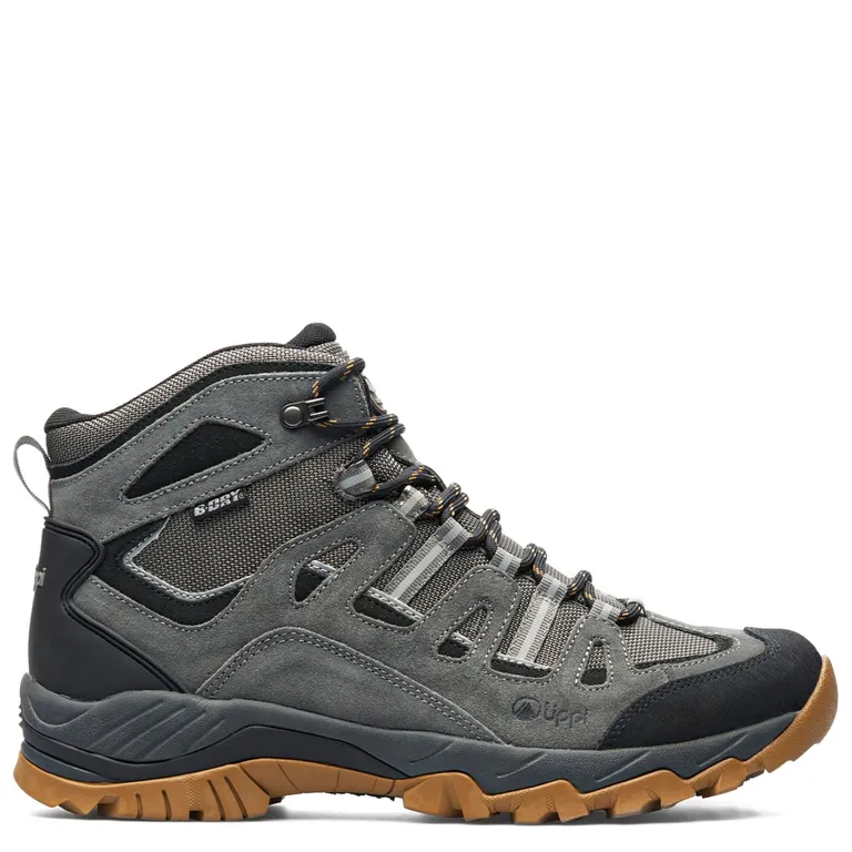 Puelo Cs Hi Acero Zapatilla Outdoor Hombre Impermeable Gris