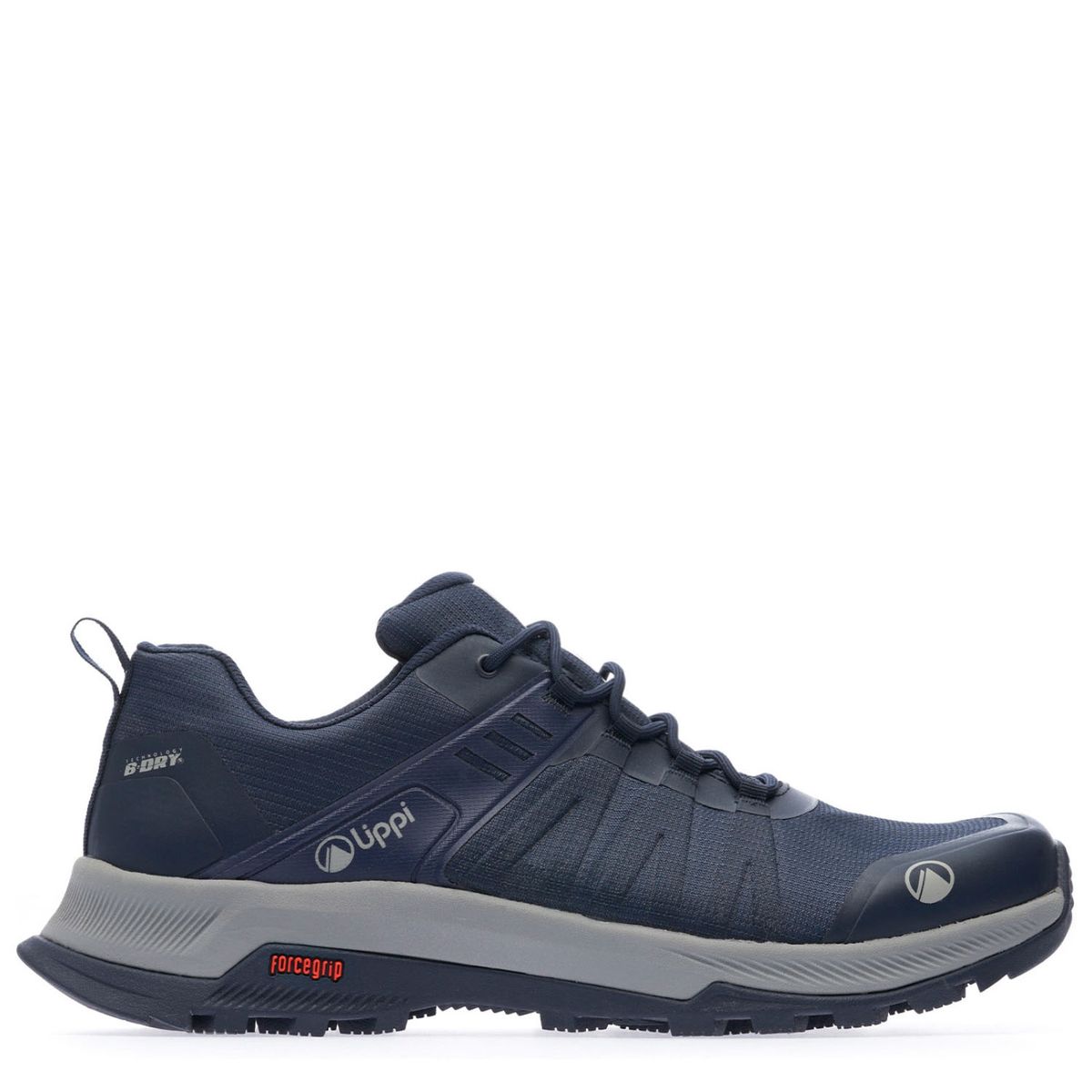 LIPPI - Vulcano Iron Stone B-Dry Zapatilla Outdoor Hombre Impermeable Azul Lippi
