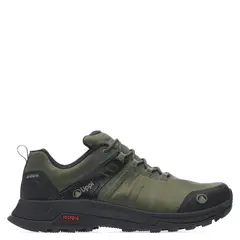 LIPPI - Vulcano Iron Stone Zapatilla Outdoor Hombre Impermeable Verde