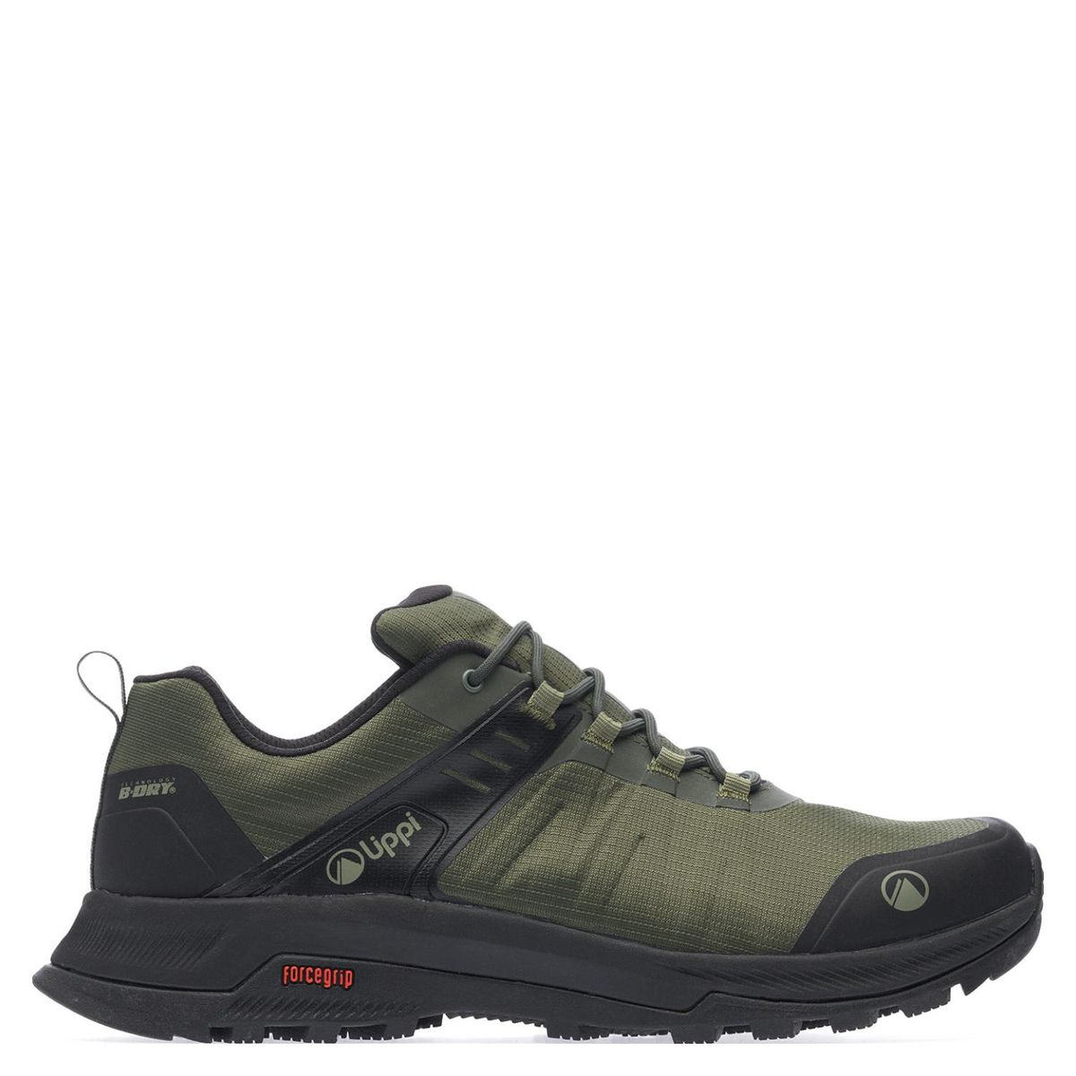 LIPPI - Vulcano Iron Stone Zapatilla Outdoor Hombre Impermeable Verde Lippi