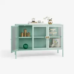 METANEK AMERICAN DESIGN - Mueble vitrina 3 puertas linea mint - SC-DC-H002