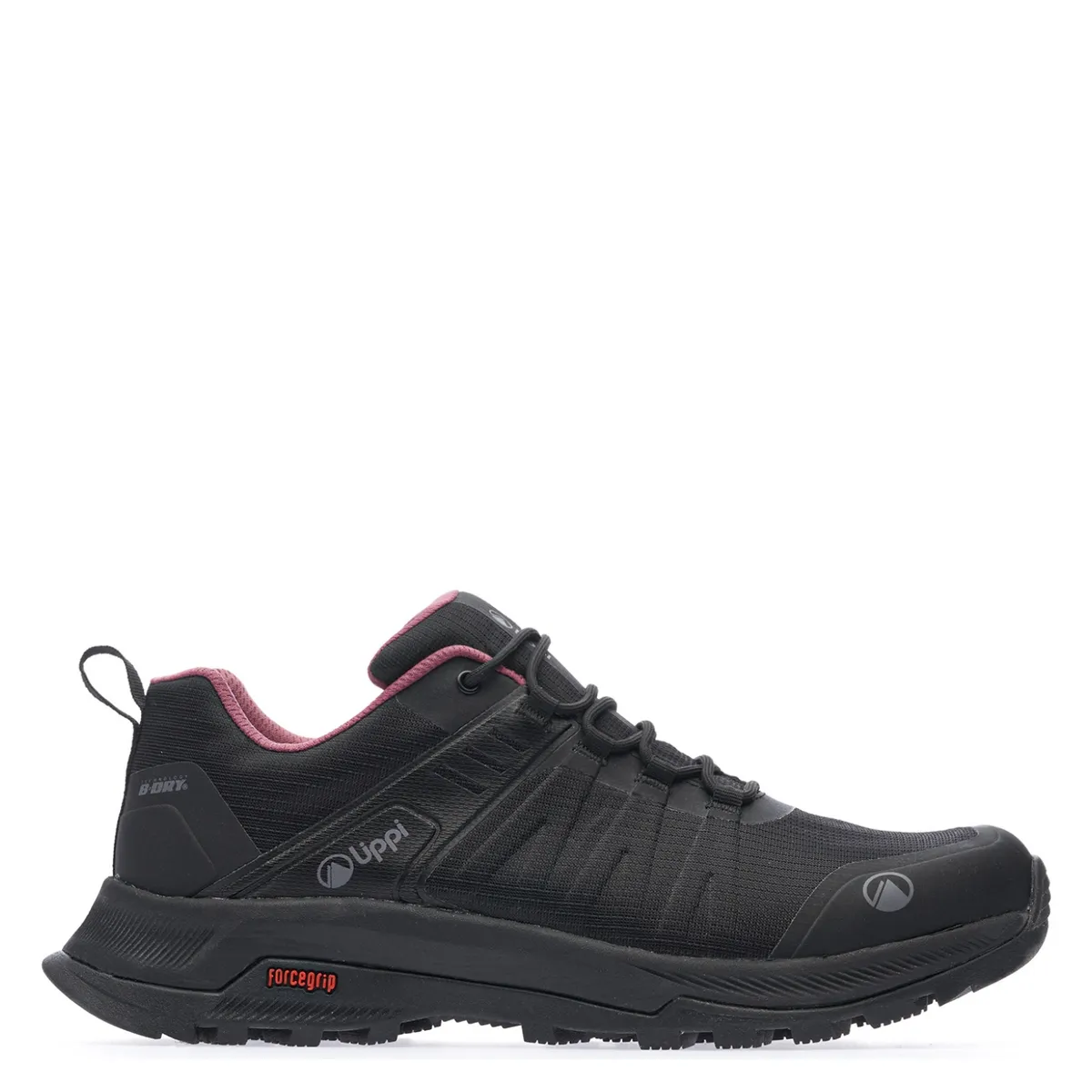LIPPI - Vulcano Iron Stone Bdry Zapatilla Outdoor y Trekking Mujer Impermeable Negro Lippi