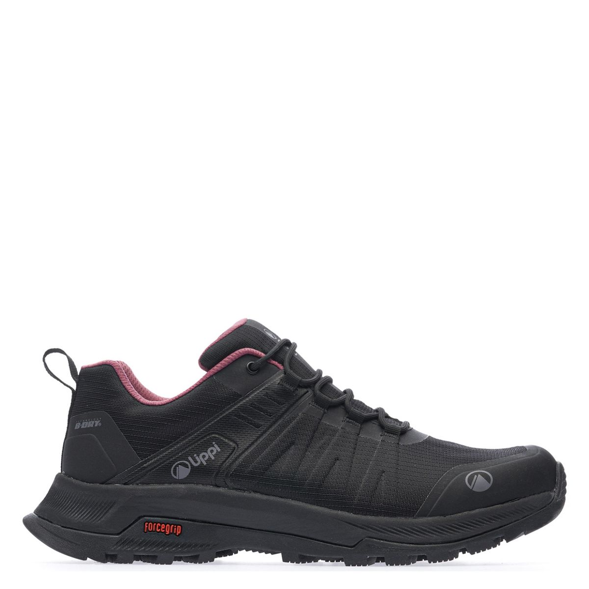 LIPPI - Vulcano Iron Stone Bdry Zapatilla Outdoor y Trekking Mujer Impermeable Negro Lippi