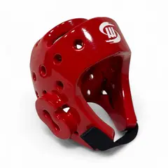 GENERICO - CASCO TAEKWONDO WOOSUNG DIPPED FOAM ROJO TALLA S