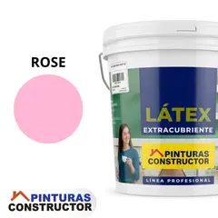 GENERICO - Látex al Agua Extracubriente Tineta 4G Color Rose