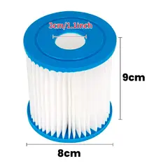 OFERTABKN - Pack 4 Repuesto Cartucho De Filtro Tipo I Bestway Piscina