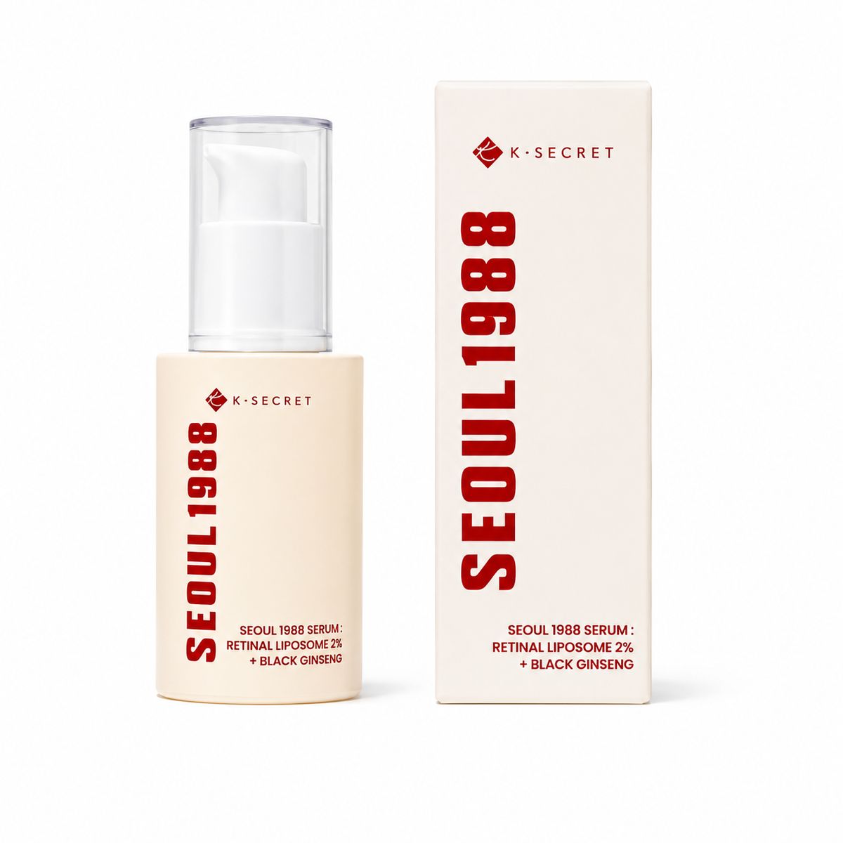 GENERICO - Sérum Antiedad SEOUL 1988 Retinal Liposome 2% + Black Ginseng 30ml
