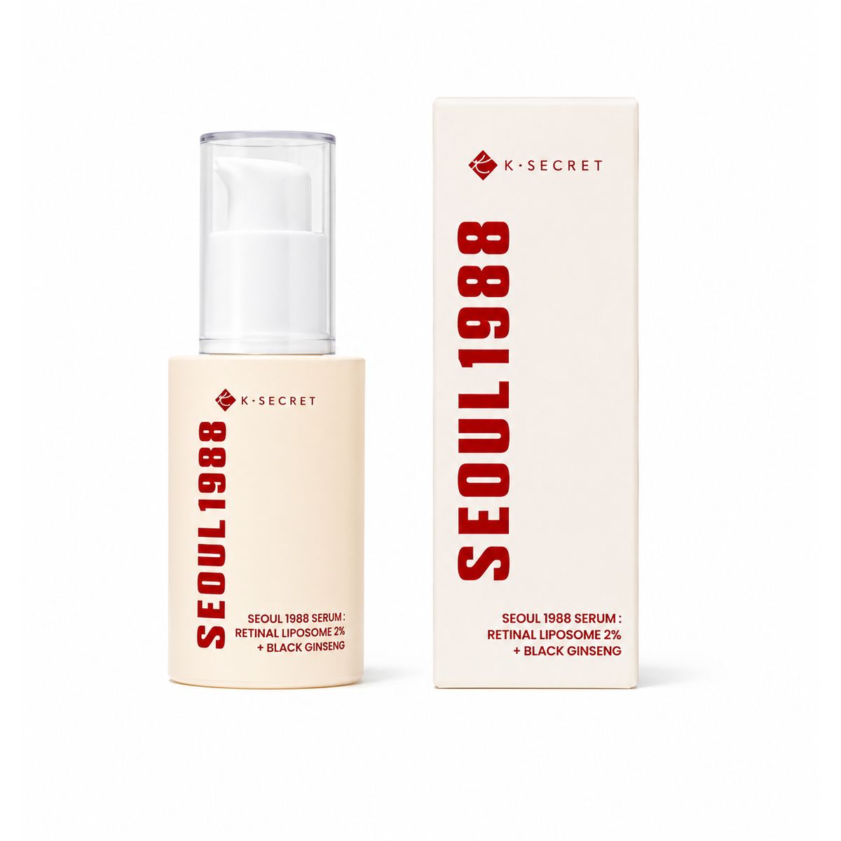 GENERICO - Sérum Antiedad SEOUL 1988 Retinal Liposome 2% + Black Ginseng 30ml