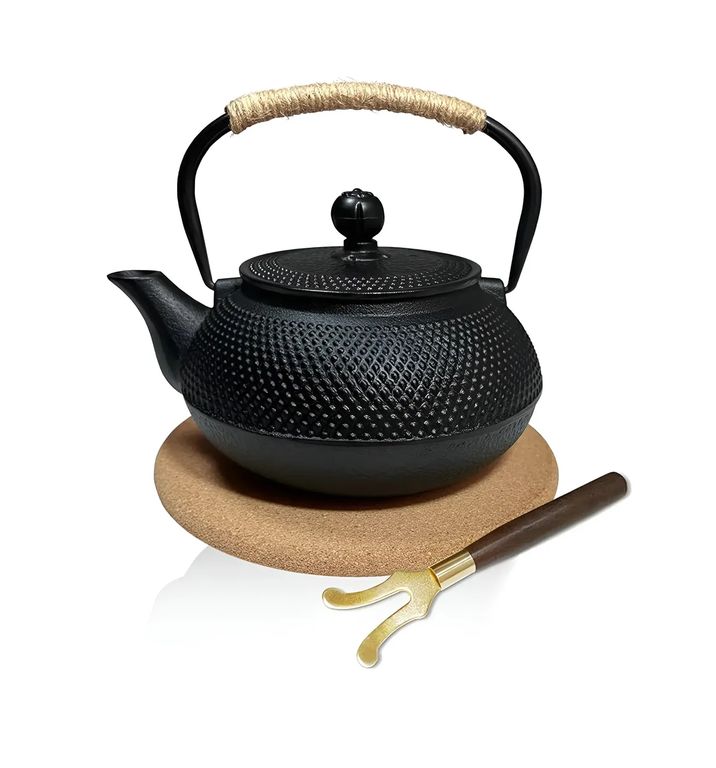 Tetera Hierro Fundido Japonesa Con Infusor Acero Teteras Té