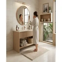 GENERICO - Alfombra de Baño Soft-Touch 40x60 cm Secado Rápido