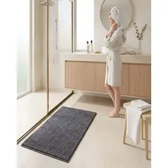 GENERICO - Alfombra de Baño Soft-Touch 40x60 cm Secado Rápido