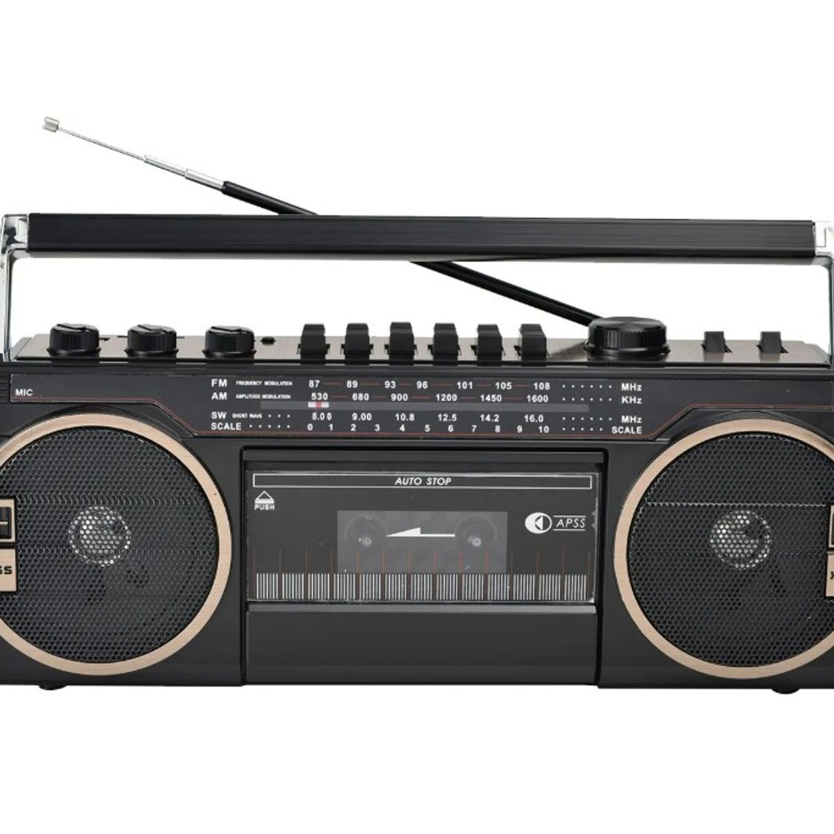 AUDIO PRO - RADIO RETRO CON CASSETTE BTUSBSD.AM FM SW