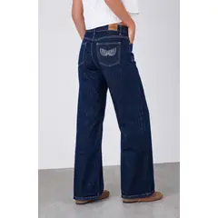 RAINDOOR - Pantalon Bordado Alas Mujer