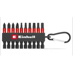 EINHELL - SET 10 PUNTAS IMPACT LLAVERO GANCHO (EINHELL)