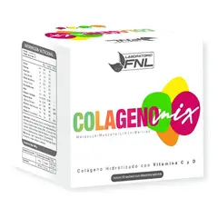 FNL - Colágeno en Polvo Mix Sabores 30 Sobres - Suplemento Natural - Colágeno Hidrolizado