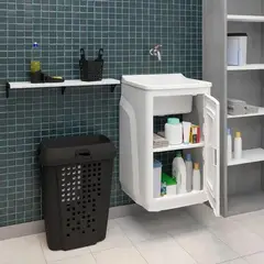 GENERICO - Gabinete Lavadero Flotante con Fregadero y Espacio para L