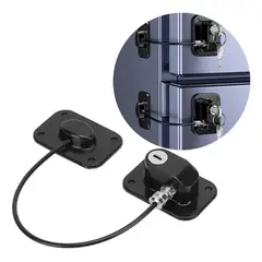 GENERICO - Seguridad Infantil para Refrigerador con Candado y Llave