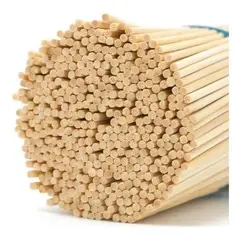 GENERICO - Paquete 200 Palillos de Bambú para Volantín