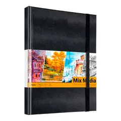 OHUHU - Block Mix Media Tapa dura Premium 27,5*19,8cm 78h 200g