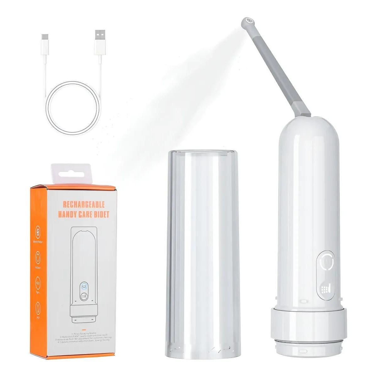 GENERICO - Bidet portátil recargable para baño y cuidado personal