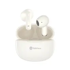 GENERICO - Auriculares inalámbricos Solohour Solbuds ST9 Bluetooth 6.0 dura 28Hora ENC Blanco