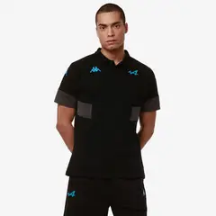 KAPPA - Polera Men Supporter Andoi Alpine F1 Black Grey