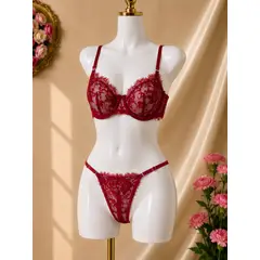 CAROLINE - Set Lencería Mujer 2 Piezas Elegante