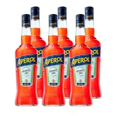 APEROL - Licor Aperitivo 750cc x6