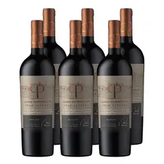CASAS PATRONALES - Vino Gran Reserva Merlot 750cc x6