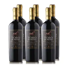 TORO DE PIEDRA - Vino Rincón de los Vientos Carmenere 750cc x6