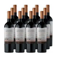 CASTILLO DE MOLINA - X12 Vino Gran reserva Carmenere 750cc