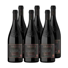 SAN PEDRO - X6 Vino Tarapacá Gran Reserva Etiqueta Negra Cabernet Sauvignon 750cc