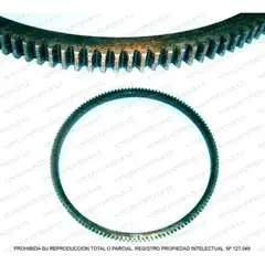 GENERICO - CERCHA VOLANTE MOTOR PARA KIA CAMION K3600 SH SOHC DIESEL 8