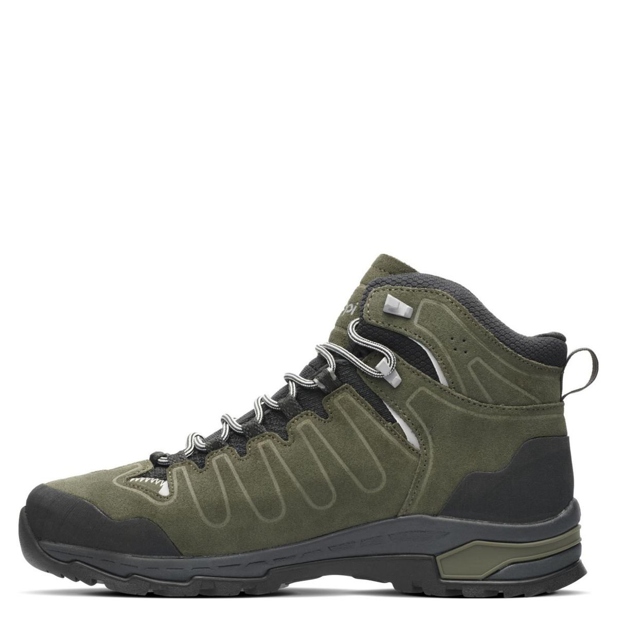 LIPPI - All Terra Mid Zapatilla Outdoor Hombre Impermeable Verde Lippi