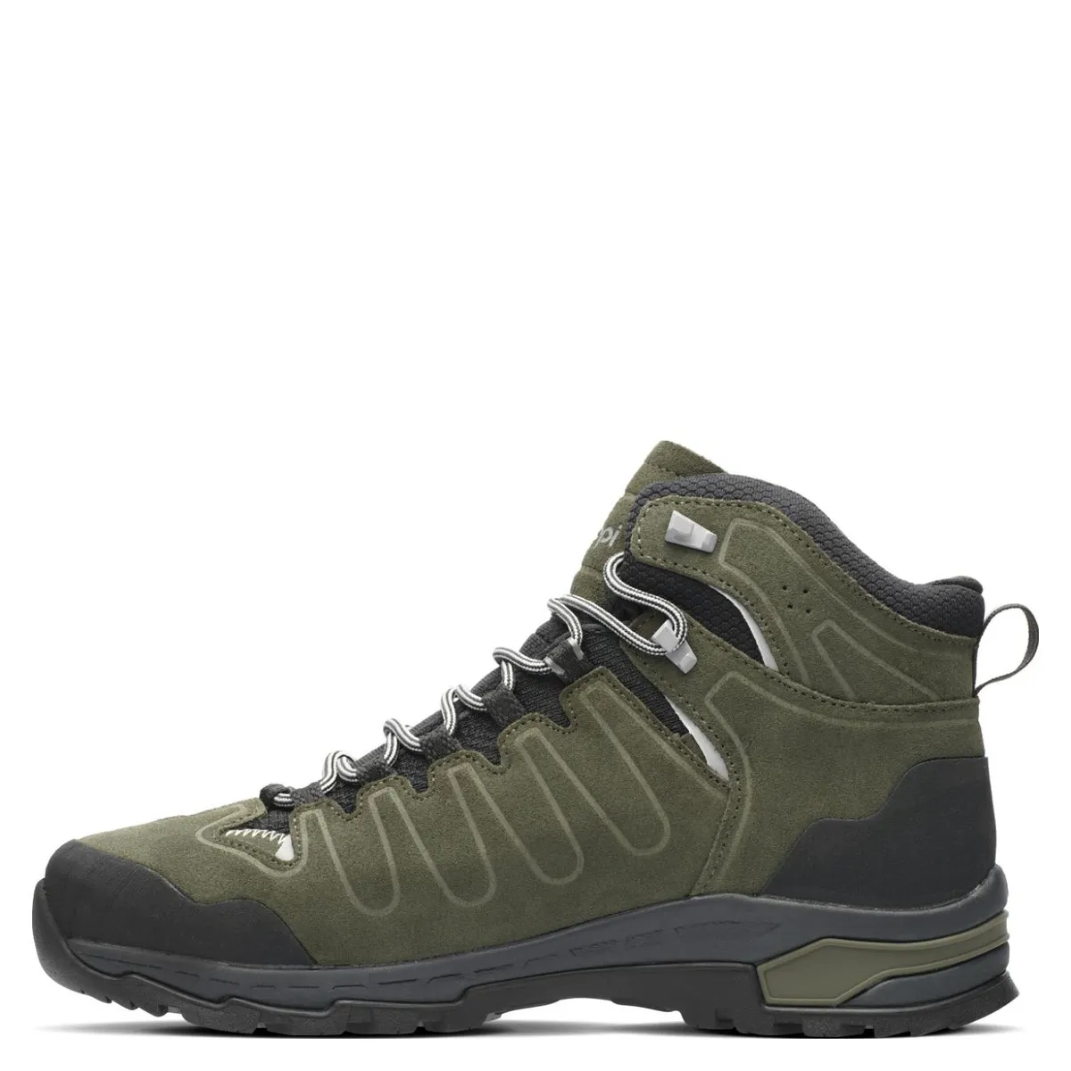 LIPPI - All Terra Mid Zapatilla Outdoor Hombre Impermeable Verde Lippi