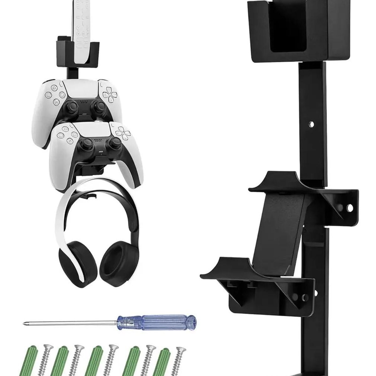 GENERICO - Soporte de Pared para Auriculares y Control PS5