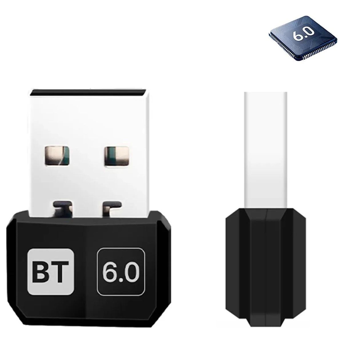 GENERICO - Adaptador Bluetooth 6.0 USB Transmisor y Receptor