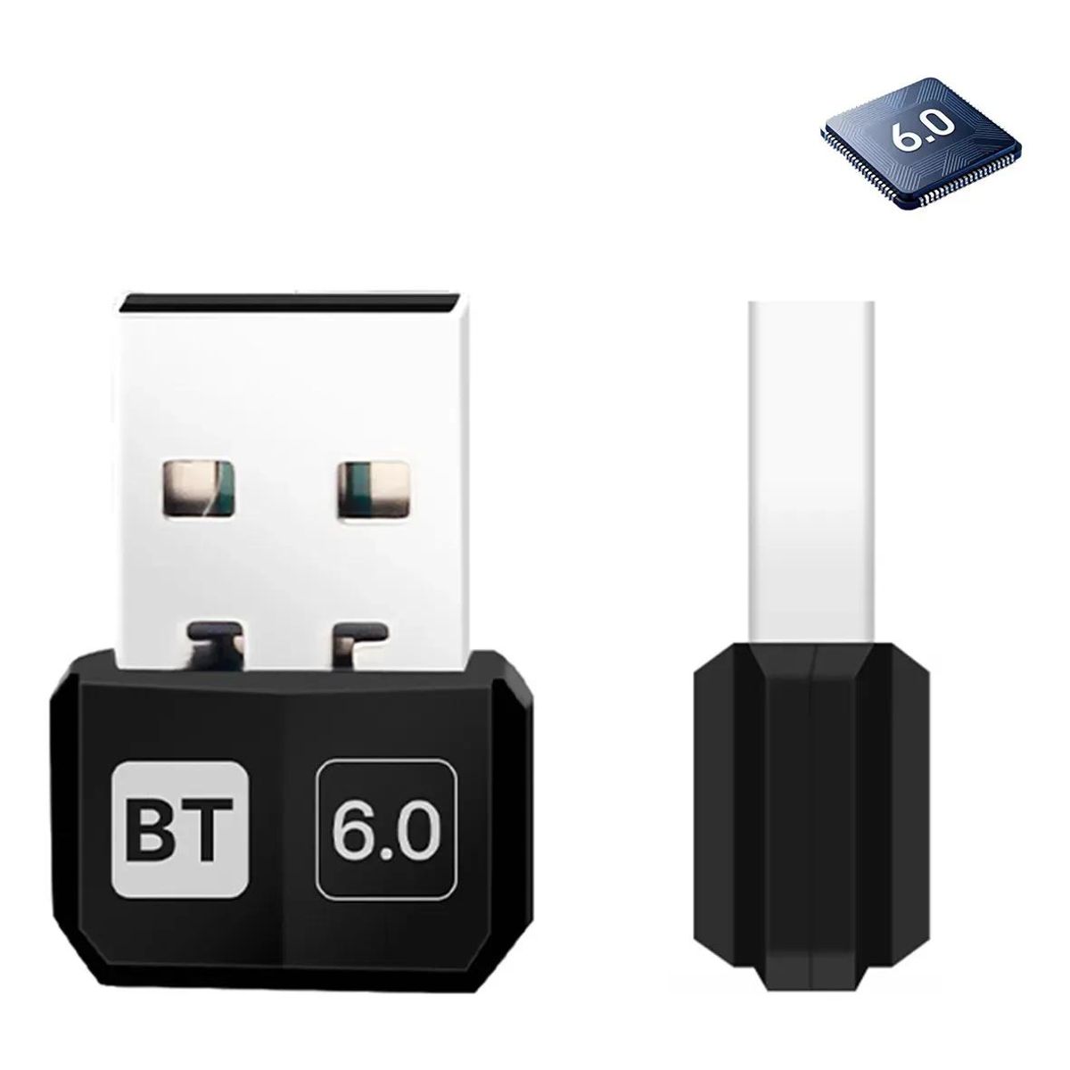 GENERICO - Adaptador Bluetooth 6.0 USB Transmisor y Receptor
