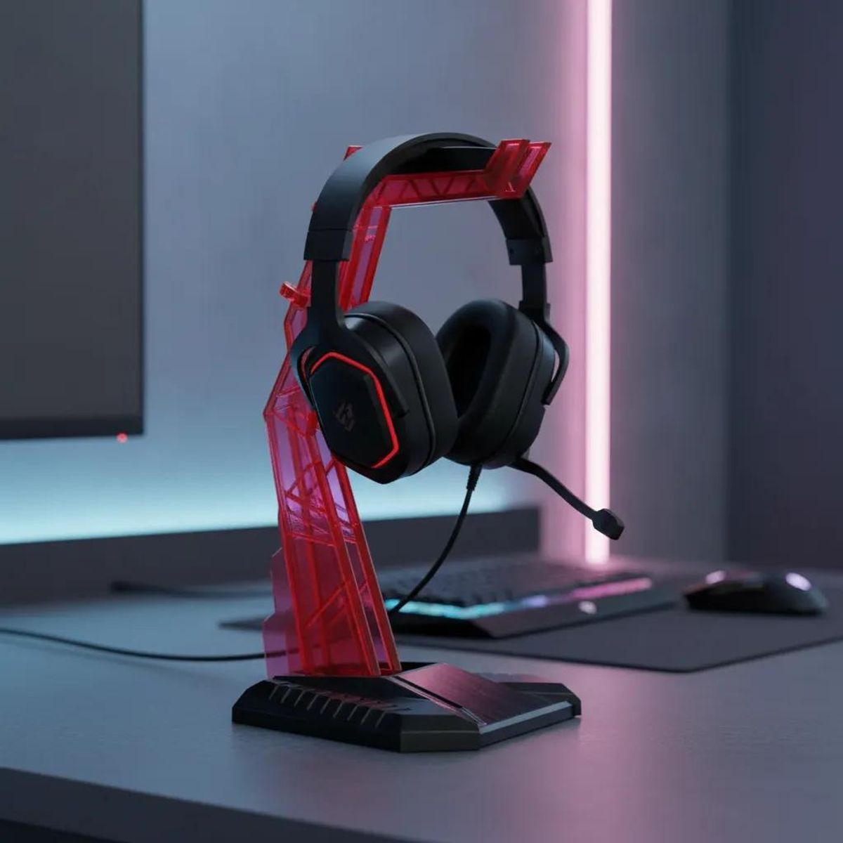 GENERICO - Soporte Base para Audífonos Gamer
