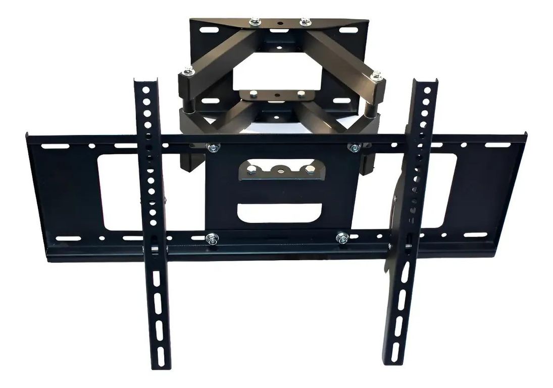 GENERICO Soporte doble brazo para TV de 40 a 80 pulgadas negro