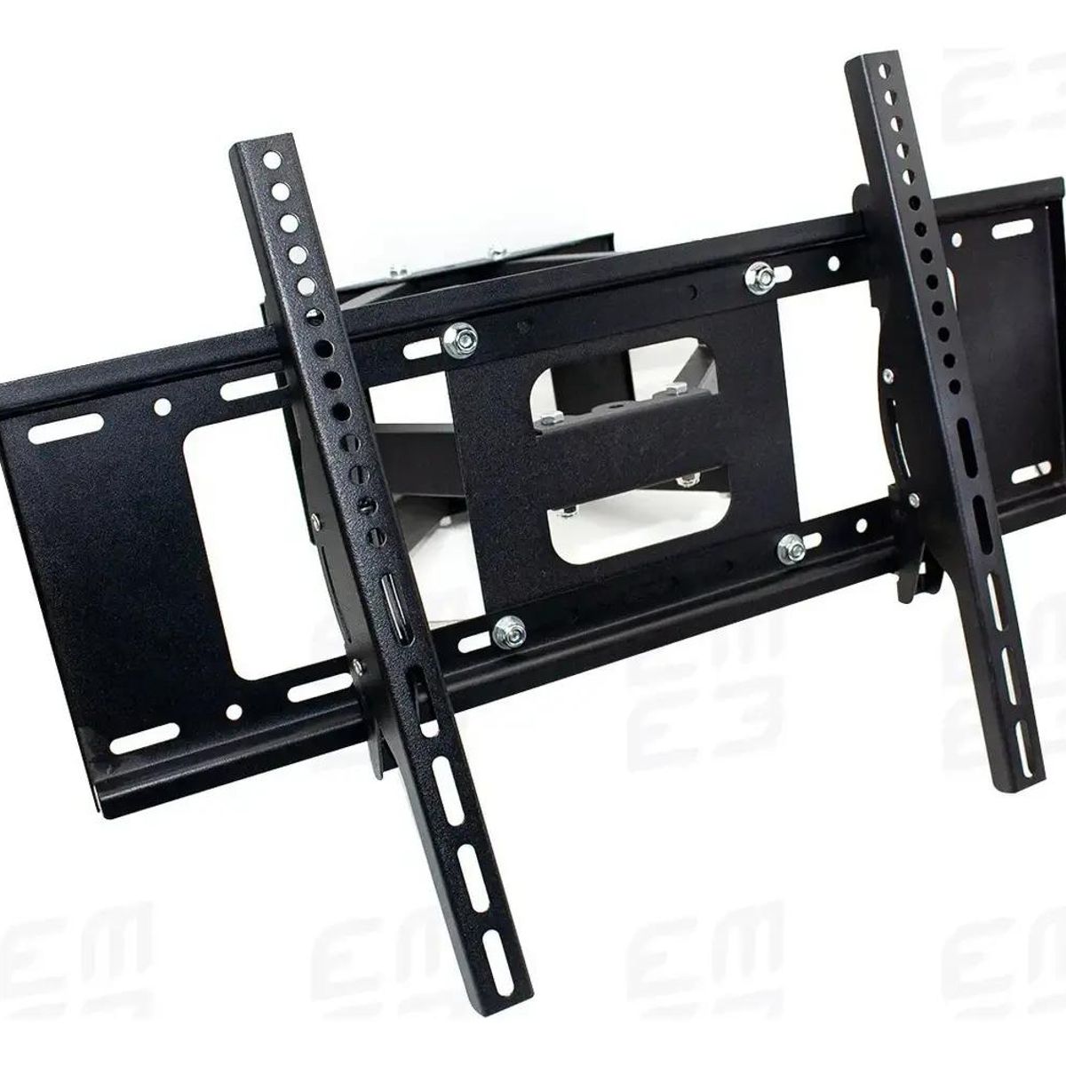 GENERICO - Soporte doble brazo para TV de 40 a 80 pulgadas negro
