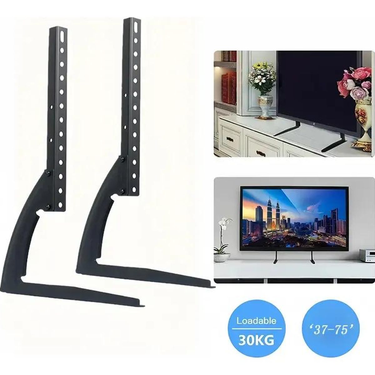 GENERICO - Soporte Universal para TV de Escritorio 37 a 75 Pulgadas