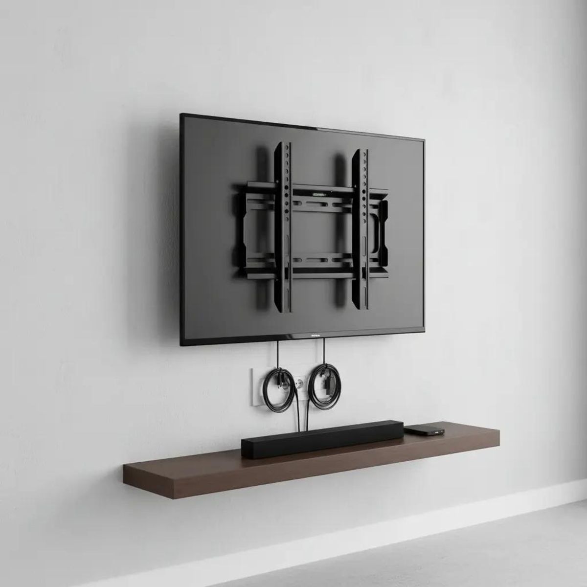 GENERICO - Soporte universal para TV de 14 a 42 pulgadas negro