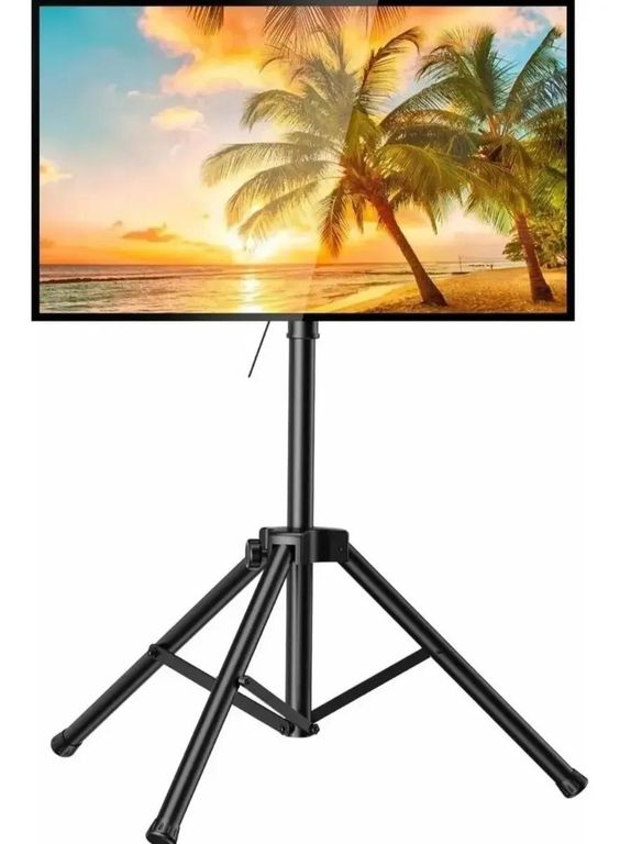 GENERICO Soporte TV Pedestal Telescópico 360° para 32 a 55 Pulg