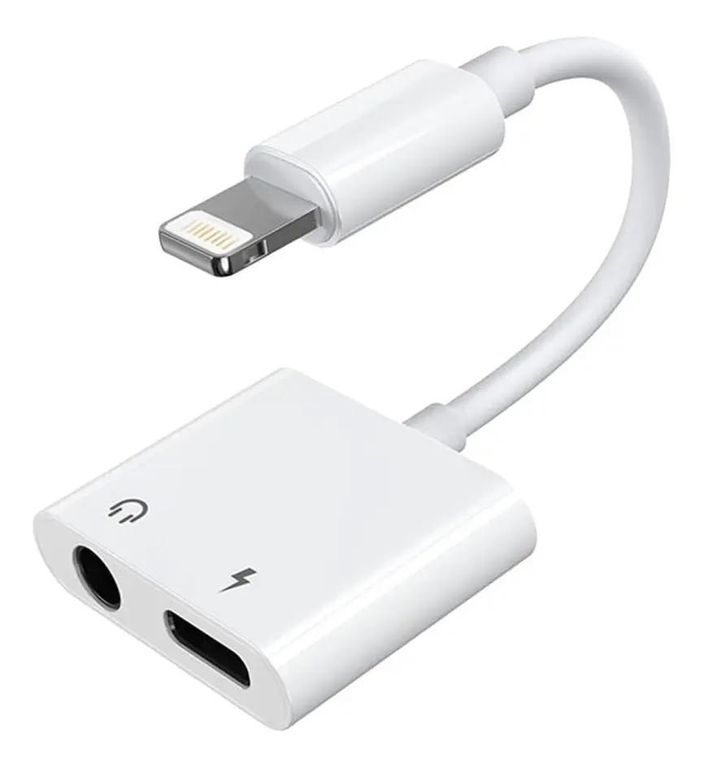 GENERICO Adaptador Lightning a Jack 3.5mm para iPhone