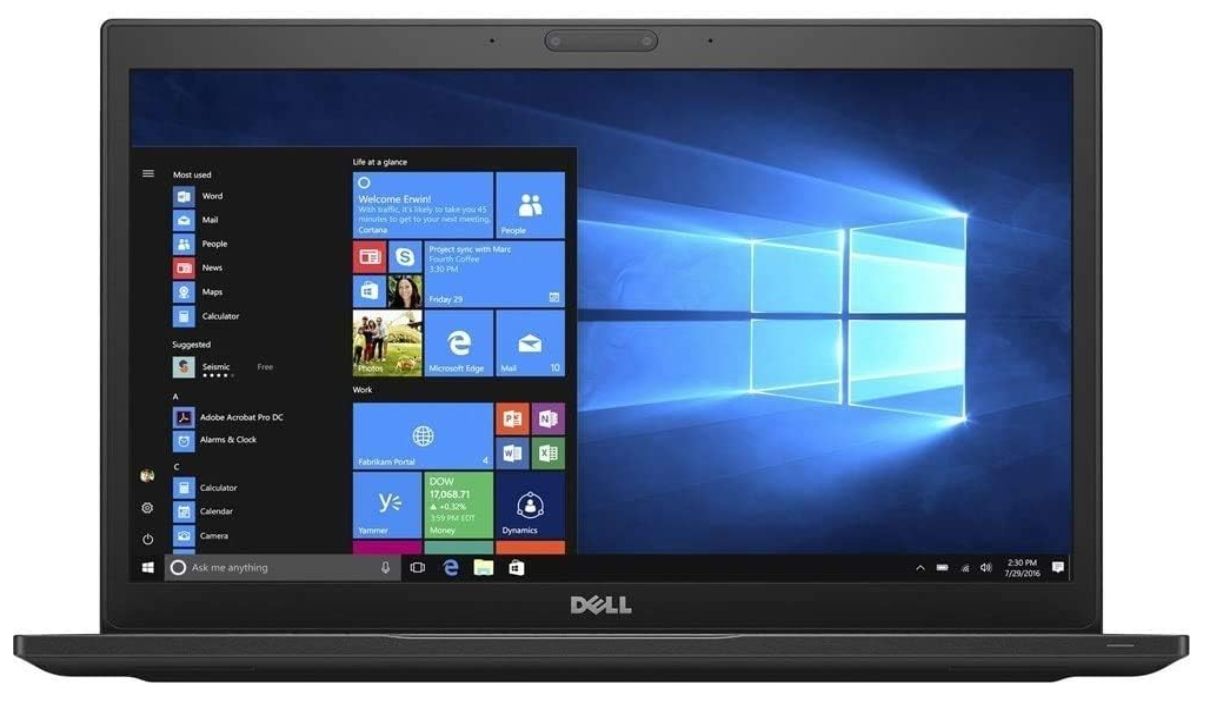 Laptop Latitude 7480 Intel Core i5 7th 8GB 256GB SSD Negro