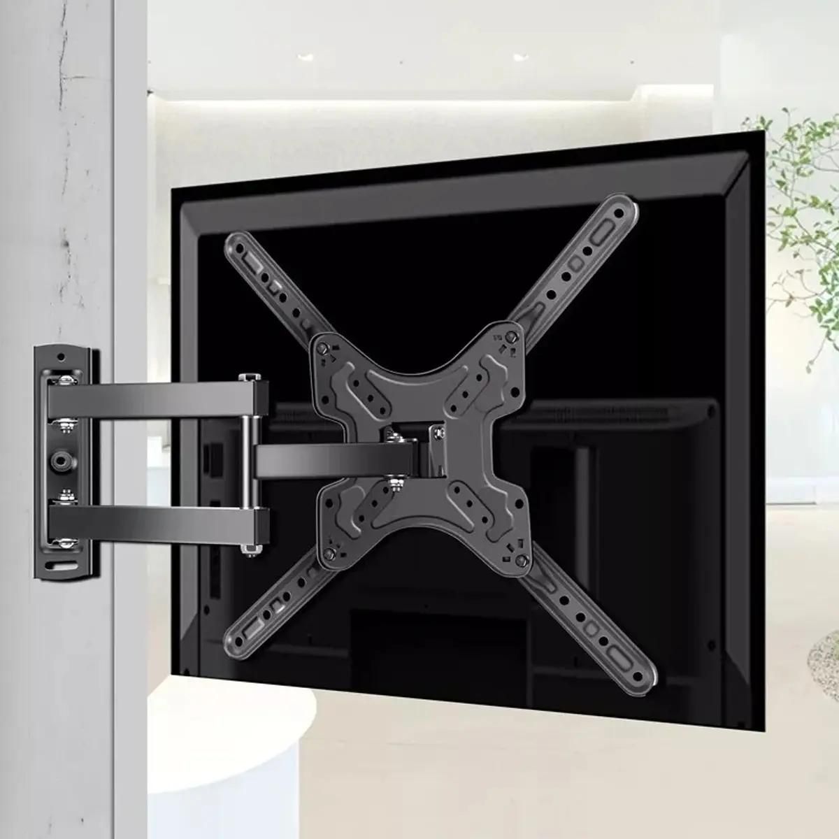 GENERICO - Soporte de pared para TV color negro TVR-02