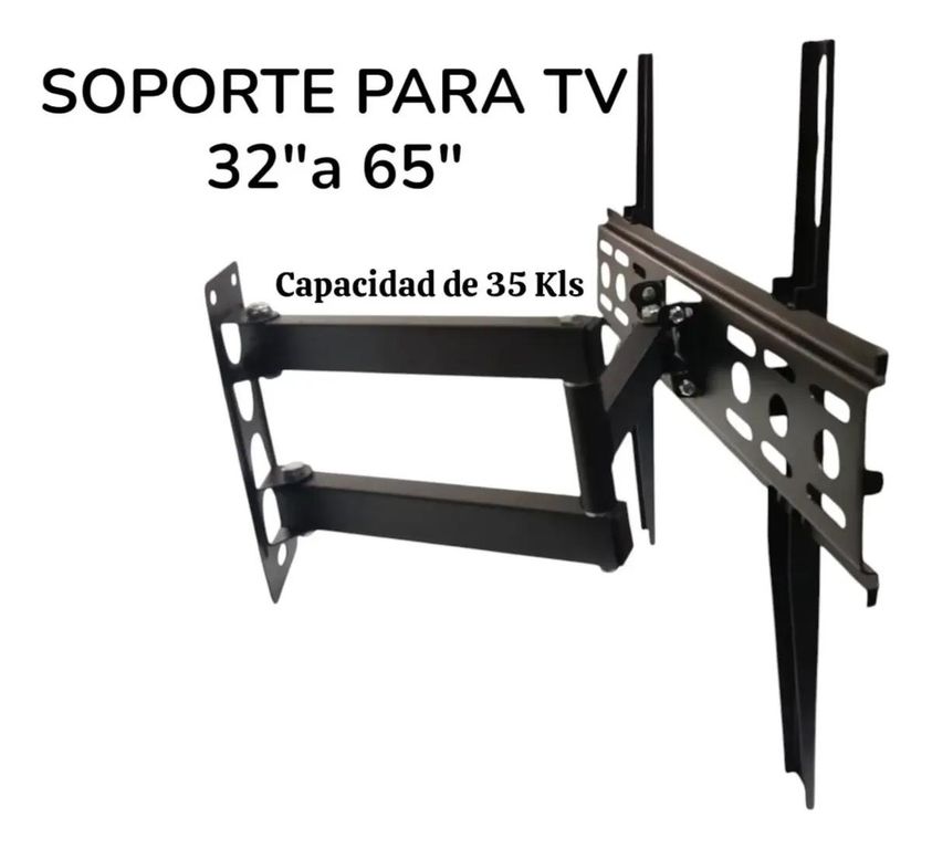 GENERICO Soporte fijo ajustable para TV de 32 a 65 pulgadas