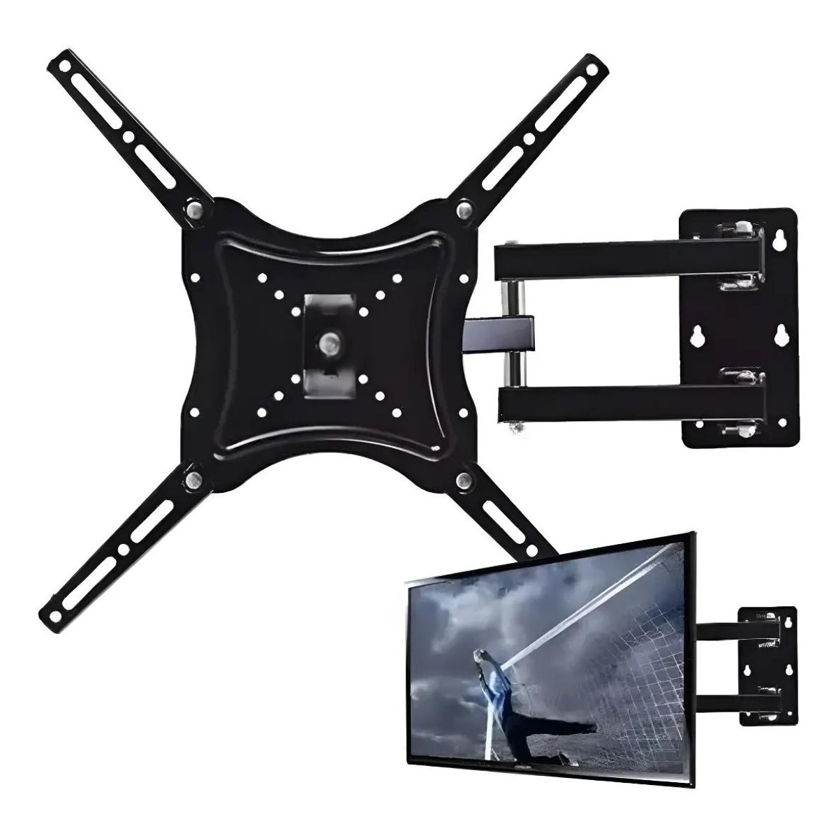 GENERICO - Soporte de Pared para TV 14-55" con Brazo de Acero