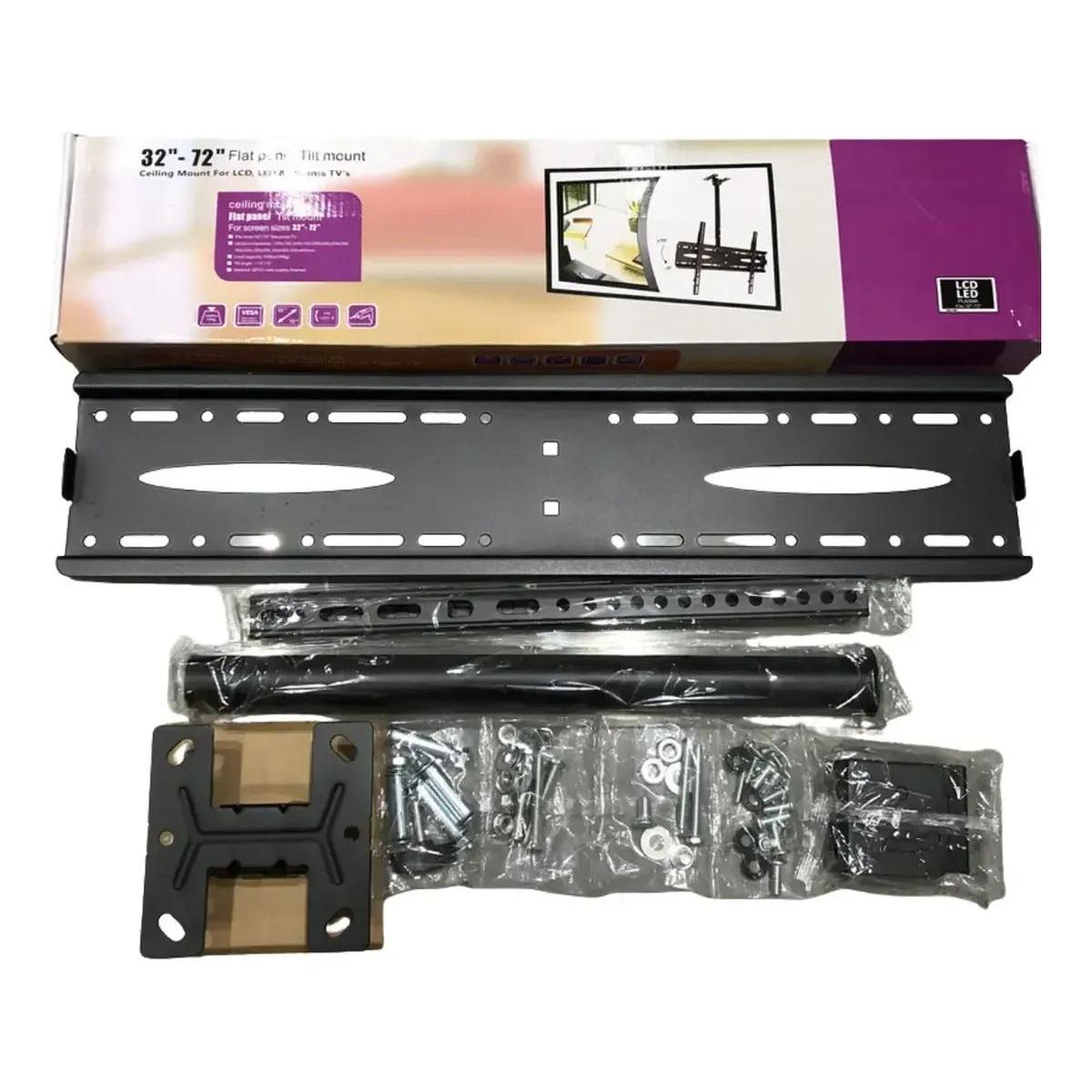 GENERICO - Soporte de techo inclinable para TV 32-72 pulgadas